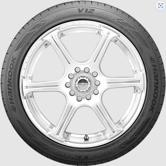 SAMPLE - Hankook Ventus V12 EVO K110 High Performance Tire - 305-30R19 102Z
